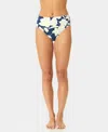 Cece Women's Pull-on Mid-rise Swim Bottoms In Multi