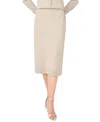 Cece Women's Pull-on Pencil Knit Midi Skirt In Multi