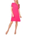 Cece Flutter Sleeve Polo Dress