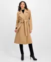 Cece Women's Single-breasted Belted Coat In Brown