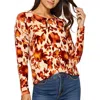 Cece Womens Printed Wool Pullover Sweater