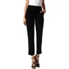 Cece Womens Rhinestone Knit Flared Pants
