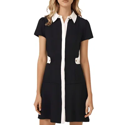 Cece Womens Shirtdress Button Down Fit & Flare Dress