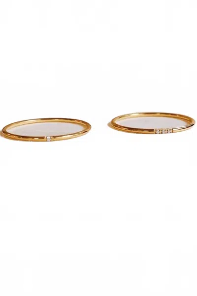 Cecelia Designs Women's Gatsby One Diamond Ring In Gold