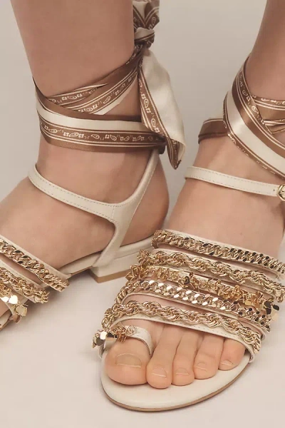 Cecelia New York Amber Sandals In White