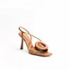 Cecelia New York Coley Heels In Cognac In Green