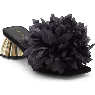 Cecelia New York Dahlia Slide Sandal In Black