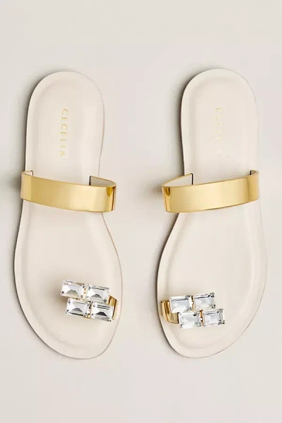 Cecelia New York Demi Sandals In White