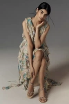 Cecelia New York Erin Sandals In Beige