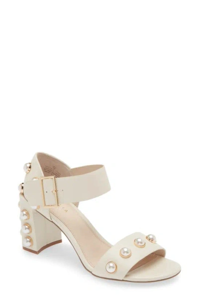 Cecelia New York Gail Stud Sandal In White