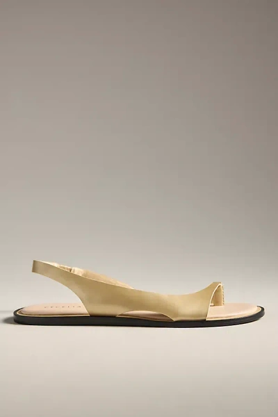 Cecelia New York Leah Sandals In Gold