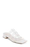 Cecelia New York Ludlow Cage Slide Sandal In White