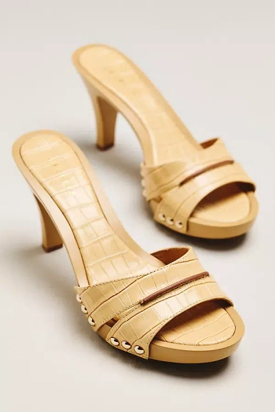 Cecelia New York Mechan Heels In Neutral