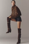 Cecelia New York Mocha Tall Boots In Brown