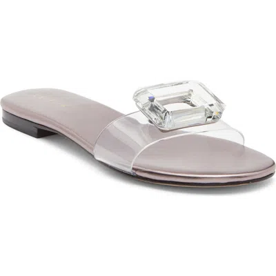 Cecelia New York Phillis Transparent Slide Sandal In Multi