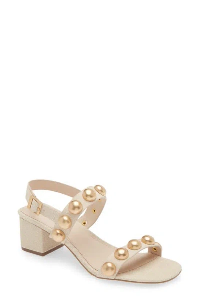 Cecelia New York Rally Slingback Sandal In White