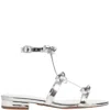 Cecelia New York Women's Anna Strappy Sandal In Silver Metallic