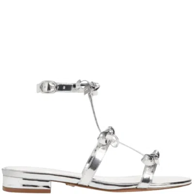 Cecelia New York Women's Anna Strappy Sandal In Silver Metallic