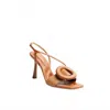 Cecelia New York Women's Coley Heels In Cognac In Brown