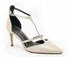 Cecelia New York Women's Crawford Heel In Beige In Beige