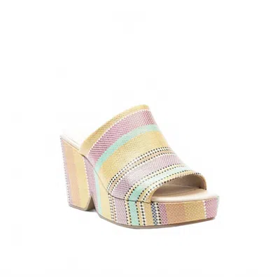 Cecelia New York Women's Frost Heels In Multi In Gold