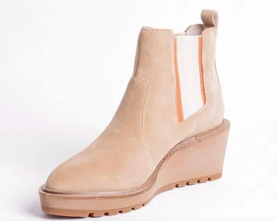 Cecelia New York Women's Gemma Boots In Sand In Nude