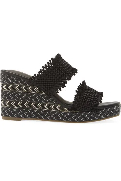 Cecelia New York Women's Lady Zara Wedge Sandal In Black