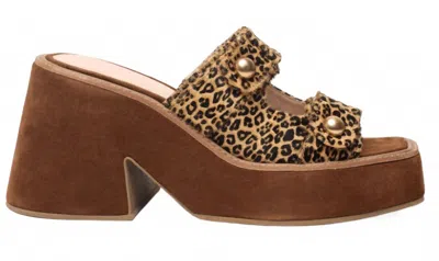 Cecelia New York Women's Mitchell Wedge In Leopard In Multi