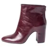 Cecelia New York Women's Noel Low Bootie In Cordovan In Pink