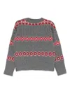 Cecilia Prado Carolina Patterned Sweater In Gray