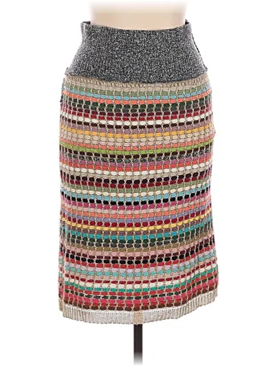 Pre-owned Cecilia Prado Casual Skirt In Gray