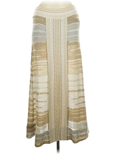 Pre-owned Cecilia Prado Casual Skirt In White