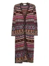 Cecilia Prado Cecilia Patterned Cardi-coat In Multi
