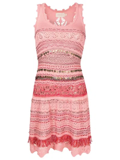 Cecilia Prado Fátima Knitted Dress In Pink