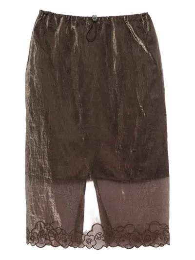 Cecilie Bahnsen 325rtw17006 Brown