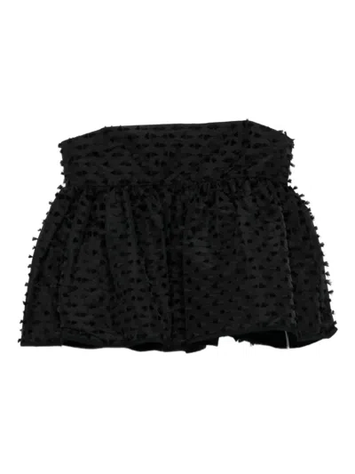 Cecilie Bahnsen 3d-detail Top In Black