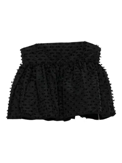 CECILIE BAHNSEN 3D-DETAIL TOP - WOMEN'S - POLYESTER/SILK/ACETATE