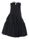Cecilie Bahnsen Abigail Miku Jacquard Dress In Black