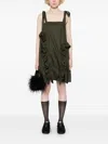 Cecilie Bahnsen Agata Mini Dress In Green