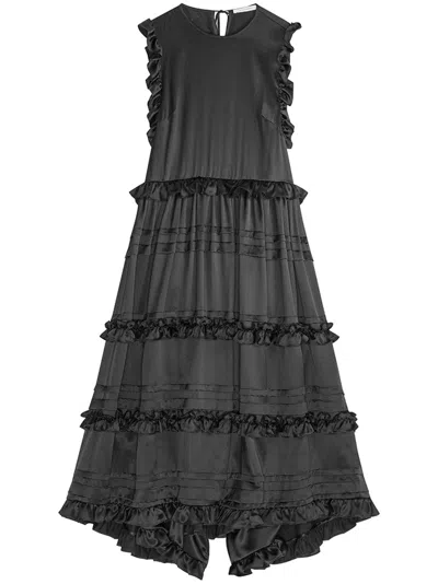 Cecilie Bahnsen Aileen Dress In Black