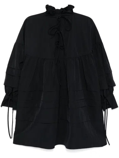 Cecilie Bahnsen Alberte Top In Black