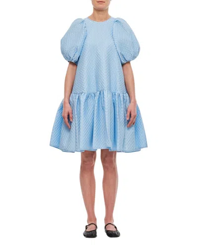Cecilie Bahnsen Blue Alexa Minidress | ModeSens
