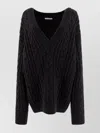 Cecilie Bahnsen "alia" Cable Knit Sweater