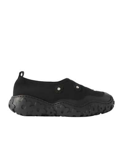 Cecilie Bahnsen All-black Slip-on Casual Shoes