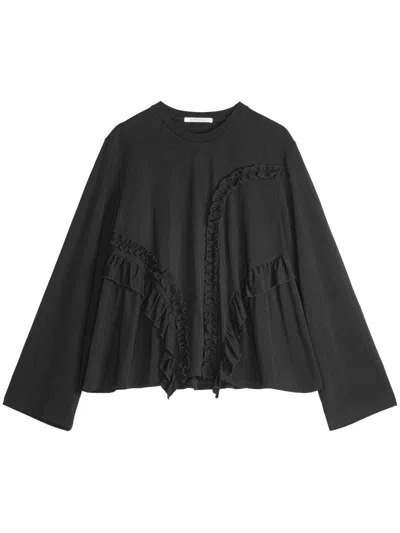 Cecilie Bahnsen Alva T-shirt In Black