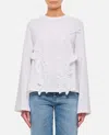 Cecilie Bahnsen Alva Jersey T-shirt In White