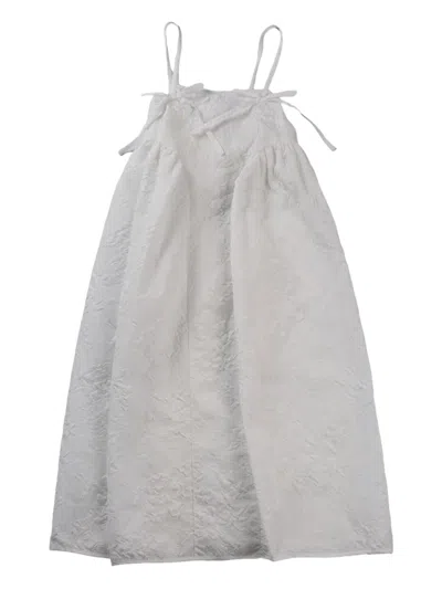 Cecilie Bahnsen Ambra Midi Dress In White