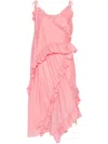 Cecilie Bahnsen Amilia Midi Dress In Pink