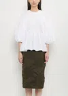 Cecilie Bahnsen Woman Top White Size 6 Recycled Polyester In White