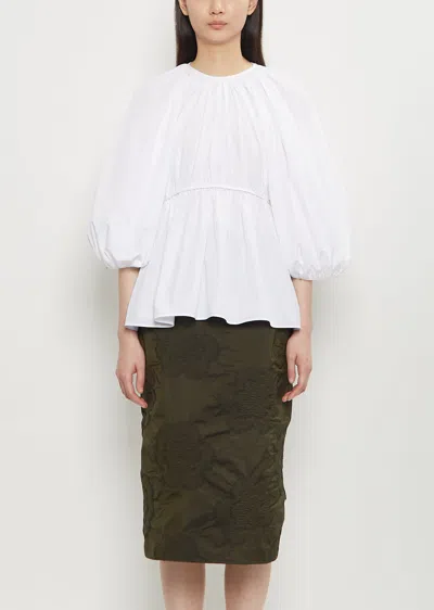 Cecilie Bahnsen Amo Cotton Top